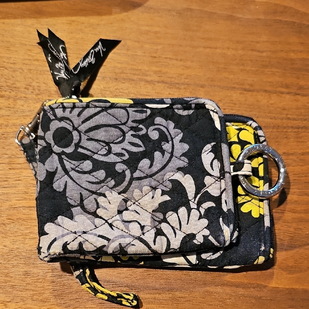 Vera Bradley Floral Quilted Women's Wallet Folded Paisley Print